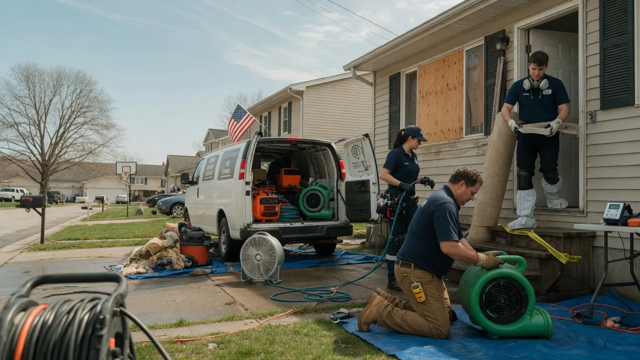 Water Damage Restoration in Adell, WI near me
